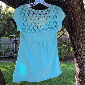 Light blue/ turquoise top